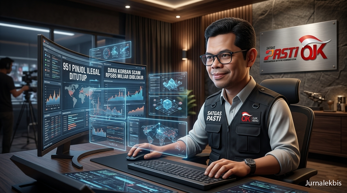 Satgas PASTI Tutup 951 Pinjol Ilegal, Dana Korban Scam Rp585 Miliar Diblokir