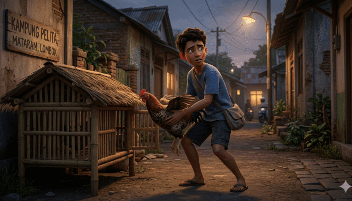 Remaja 16 Tahun Curi Ayam di Mataram, Warga Pilih Maafkan karena Alasan Ekonomi