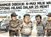 Dua Pelaku Curanmor Dibekuk, N-Max Milik Warga Sekotong Hilang dalam 25 Menit