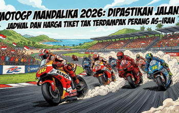 MotoGP Mandalika 2026 Dipastikan Jalan, Jadwal dan Harga Tiket Tak Terdampak Perang AS-Iran