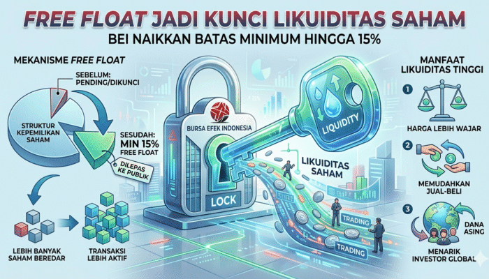 Free Float Jadi Kunci Likuiditas Saham, BEI Naikkan Batas Minimum hingga 15%