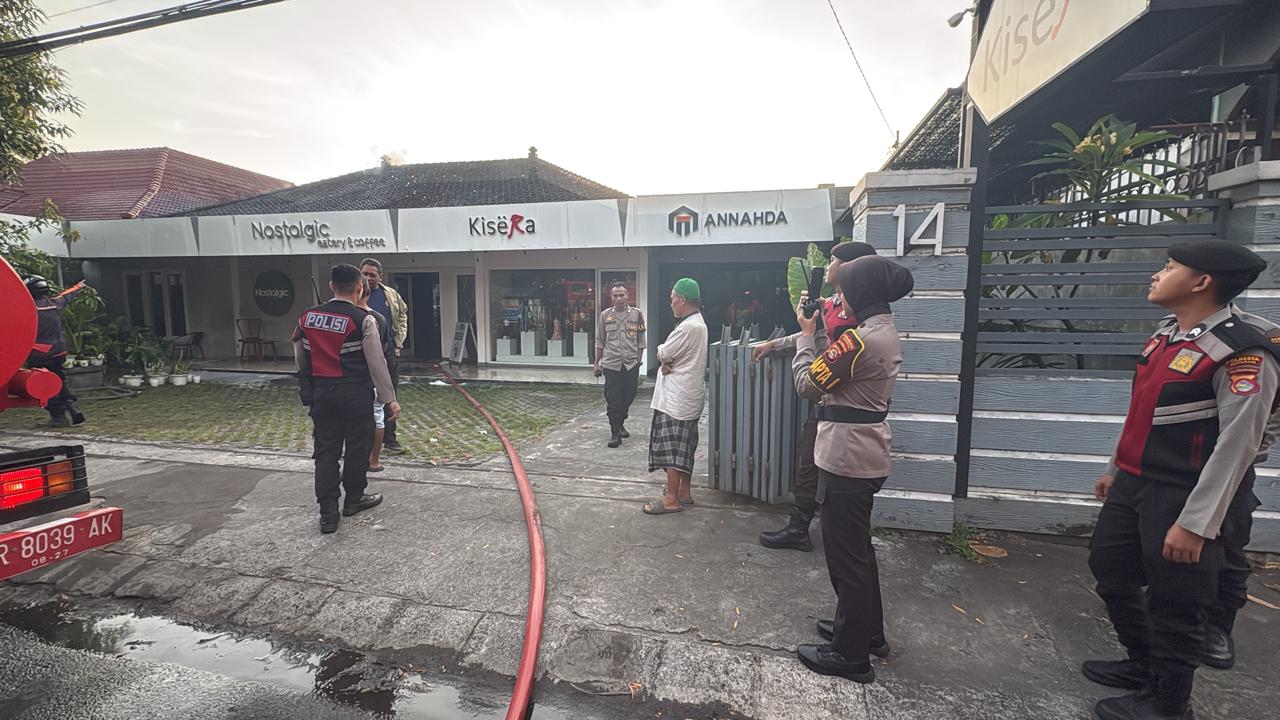 Coffee Shop Nostalgic di Mataram Terbakar, Polisi Duga Korsleting Listrik