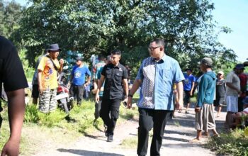 Wabup KLU Turun Tangan, Bendungan Empas yang Jebol Diperkuat 30 Bronjong