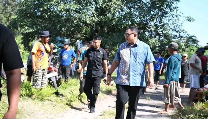 Wabup KLU Turun Tangan, Bendungan Empas yang Jebol Diperkuat 30 Bronjong