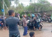 Hujan Deras Terjang Batulayar, Senggigi Banjir dan Macet Total