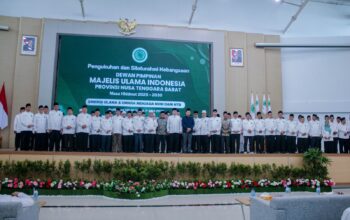 MUI NTB 2025–2030 Resmi Dikukuhkan, Soroti Judi Sabung Ayam dan Darurat Narkoba