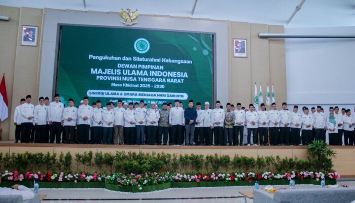 MUI NTB 2025–2030 Resmi Dikukuhkan, Soroti Judi Sabung Ayam dan Darurat Narkoba