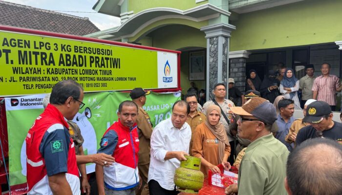 Distribusi LPG 3 Kg Dipantau Ketat, Pertamina Tambah Ribuan Tabung di Lombok Timur
