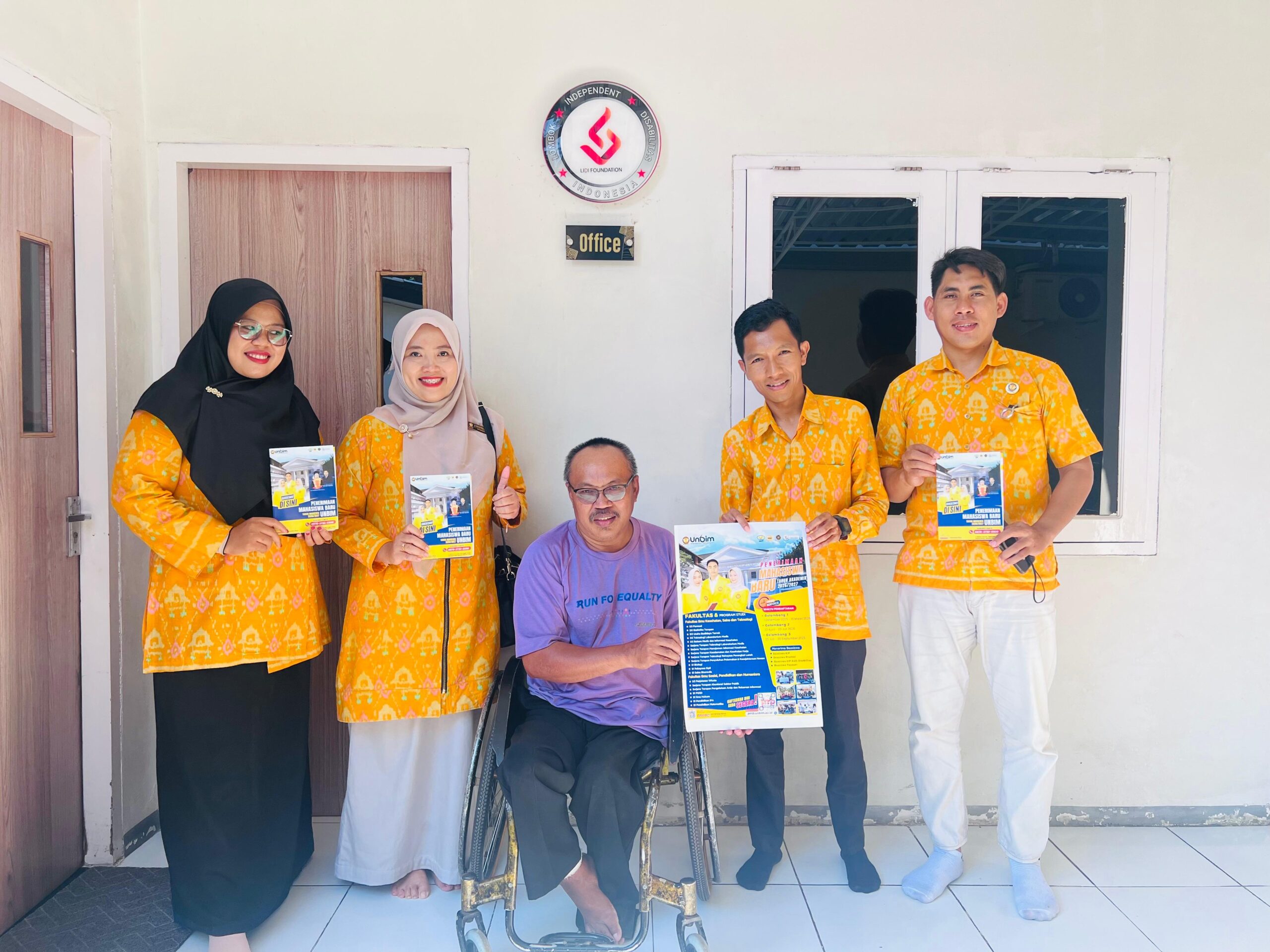 Beasiswa Inklusif UNBIM–LIDI NTB Dibahas, Akses Kuliah bagi Disabilitas Kian Terbuka