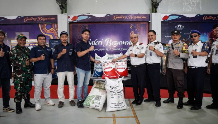 Pupuk 1,75 Ton Masuk Lapas Lombok Barat, Dorong Ketahanan Pangan dan Skill Warga Binaan