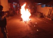 Ricuh di Lombok Timur! Terduga Pencuri Motor Diamuk Massa, Dua Polisi Terluka