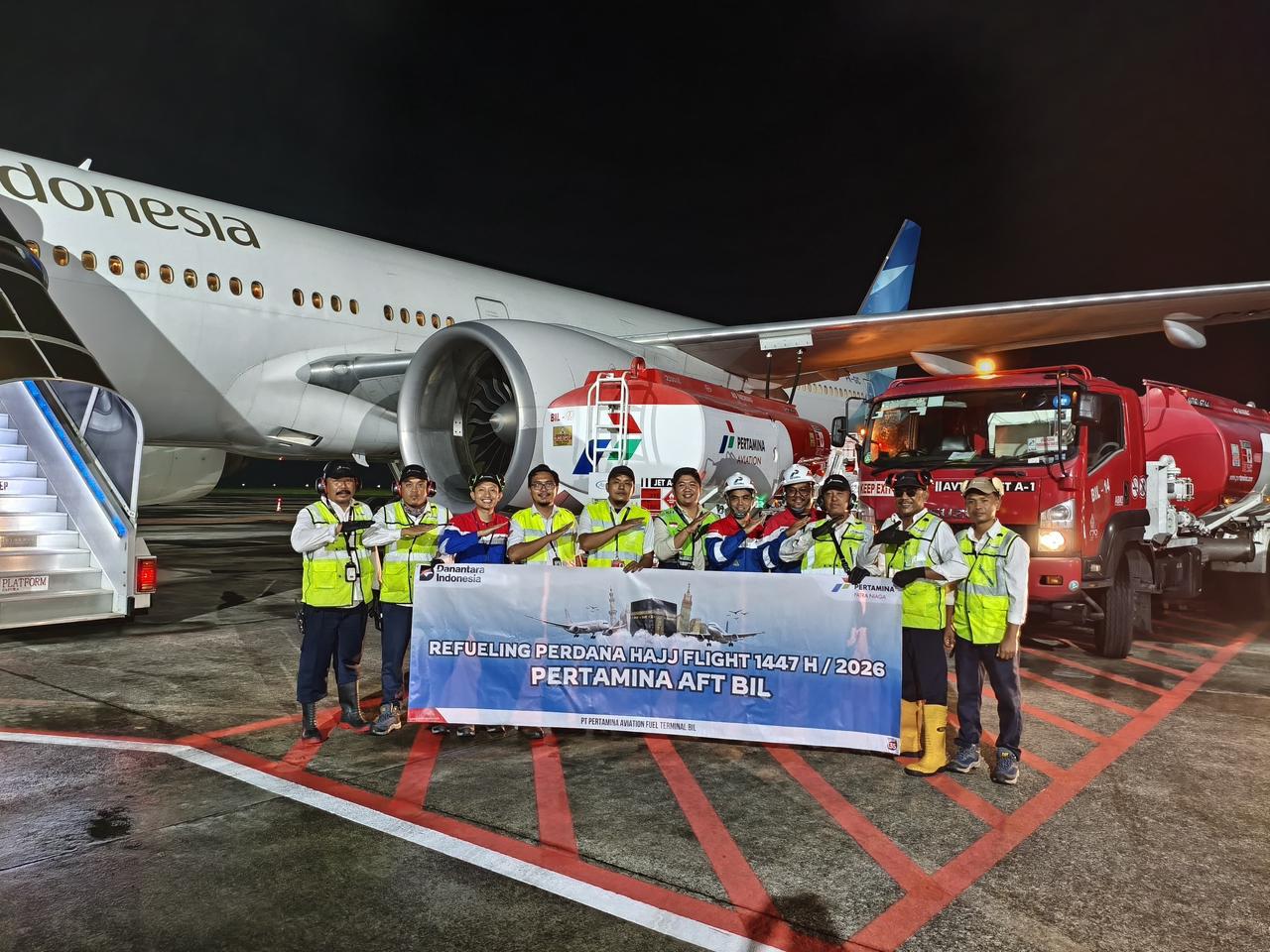 Pertamina Siapkan 2.795 KL Avtur untuk 30 Kloter Haji Lombok 2026, Pasokan Dipastikan Aman