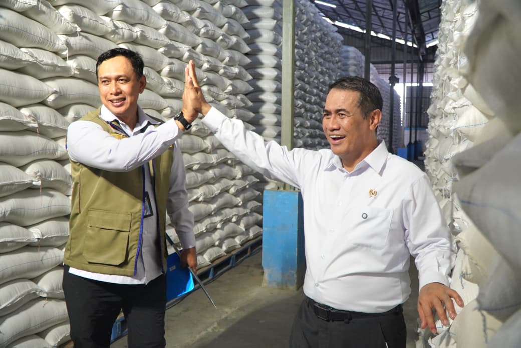 Stok Beras BULOG Tembus 5 Juta Ton, Rekor Baru Perkuat Ketahanan Pangan Nasional