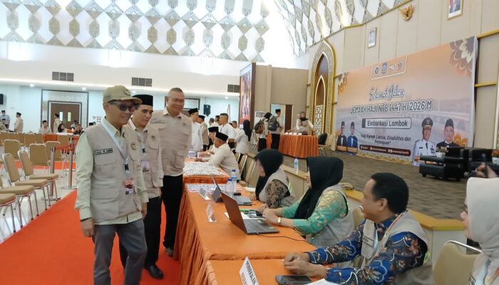 1.556 Jemaah Haji NTB Berangkat, Semua Kursi Penuh Tanpa Sisa