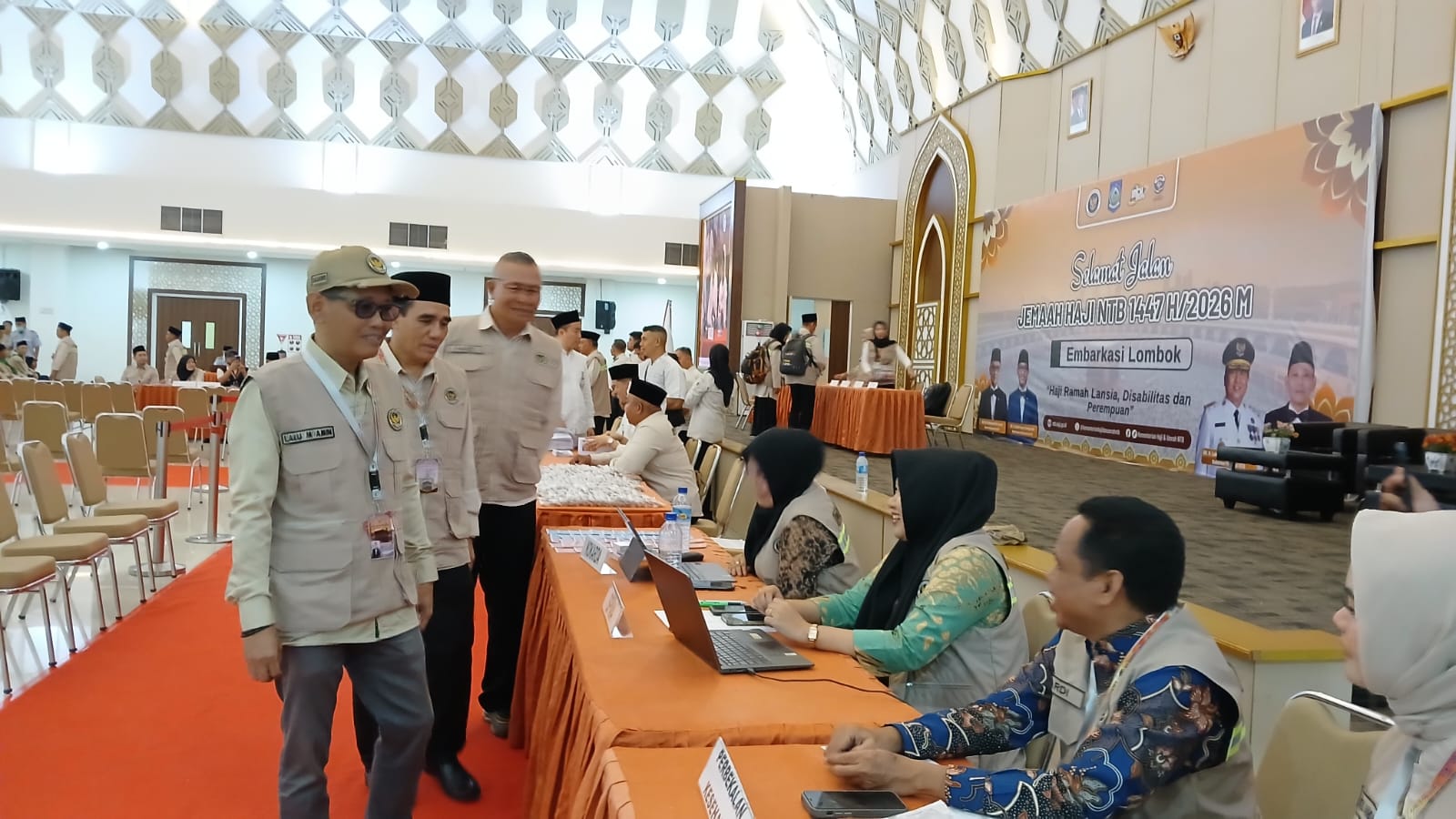 1.556 Jemaah Haji NTB Berangkat, Semua Kursi Penuh Tanpa Sisa