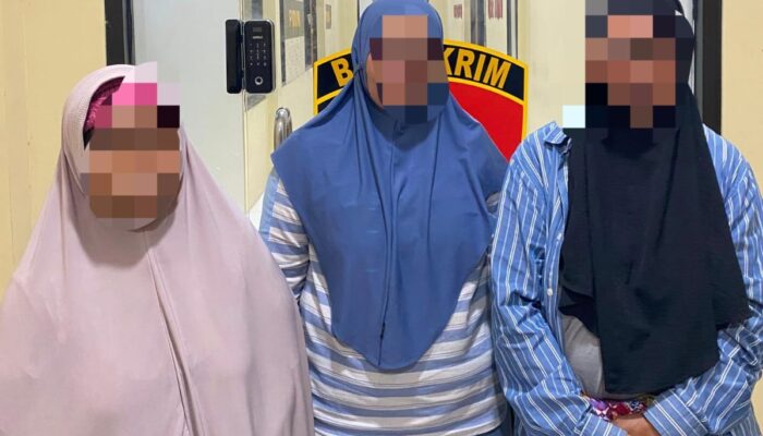 Modus Emas Palsu Terbongkar, 3 Perempuan Ditangkap di Lombok Utara