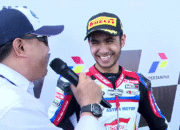 Duel Sengit 0,113 Detik! Andi Farid Menang Tipis di Superpole 250cc Mandalika