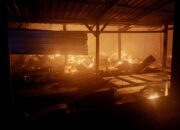 Pasar Pringgabaya Terbakar, 165 Kios Hangus