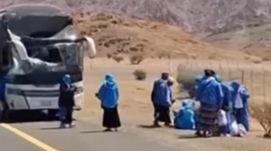 Bus Jamaah Haji Indonesia Tabrakan di Madinah, 10 Orang Luka