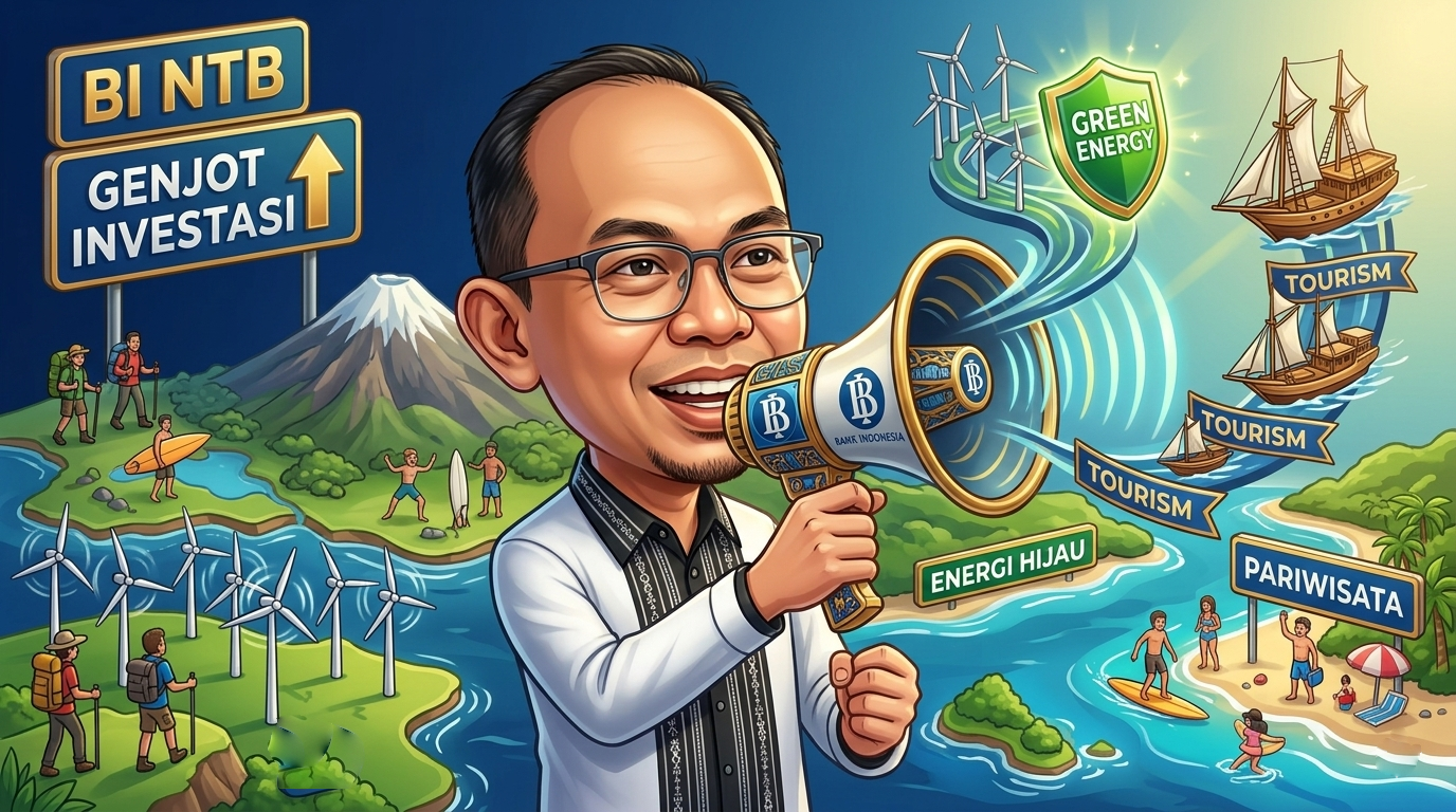 BI NTB Genjot Investasi Energi Hijau dan Pariwisata