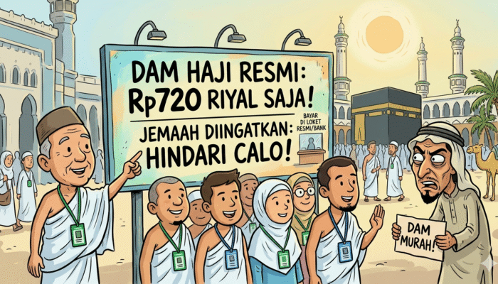 Dam Haji Rp720 Riyal, Jemaah Diingatkan Hindari Calo