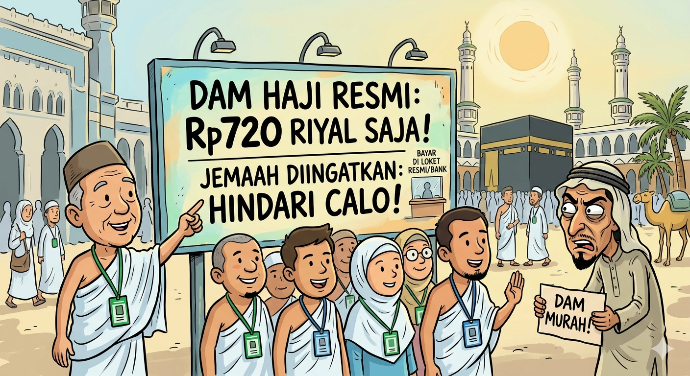 Dam Haji Rp720 Riyal, Jemaah Diingatkan Hindari Calo