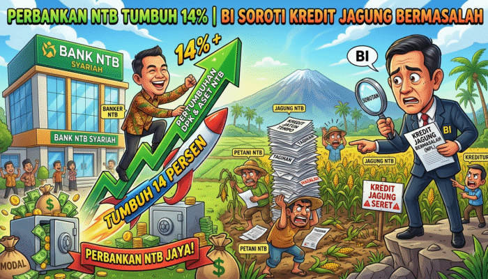 Perbankan NTB Tumbuh 14 Persen, BI Soroti Kredit Jagung