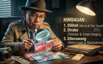 BI NTB Temukan 183 Lembar Uang Palsu, Pecahan Rp100 Ribu Mendominasi
