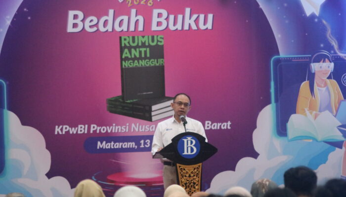 BI NTB Bedah Buku “Rumus Anti Nganggur”, Siapkan Generasi Muda Hadapi Dunia Kerja