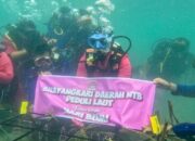 Ketua Bhayangkari NTB Tanam Terumbu Karang di Gili Sudak