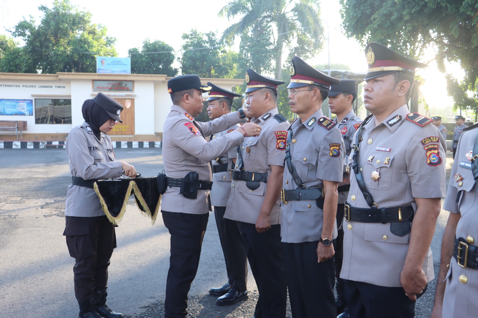 Kapolres Lotim Rotasi Pejabat Strategis, Ini Daftar Nama yang Bergeser