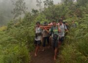 Pendaki Sukabumi Meninggal di Rinjani, Sempat Pingsan Usai Lepas Jas Hujan