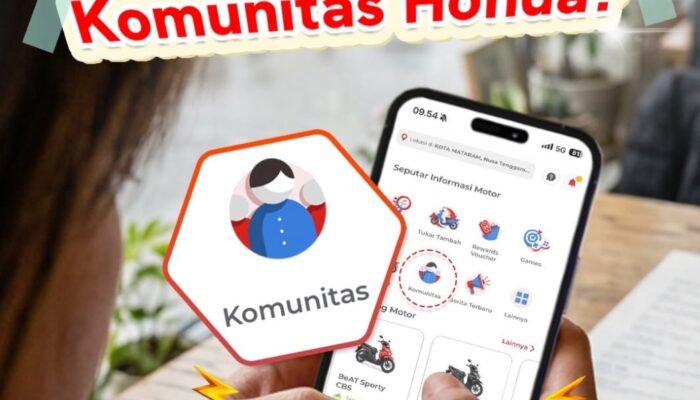 Cara Mudah Gabung Komunitas Honda Lewat Aplikasi Motorku X