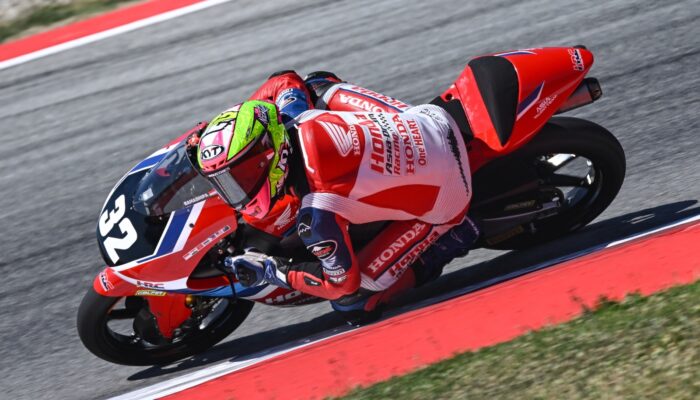 Ramadhipa Impresif, Melesat Raih Podium Perdana di Moto3 Junior Barcelona