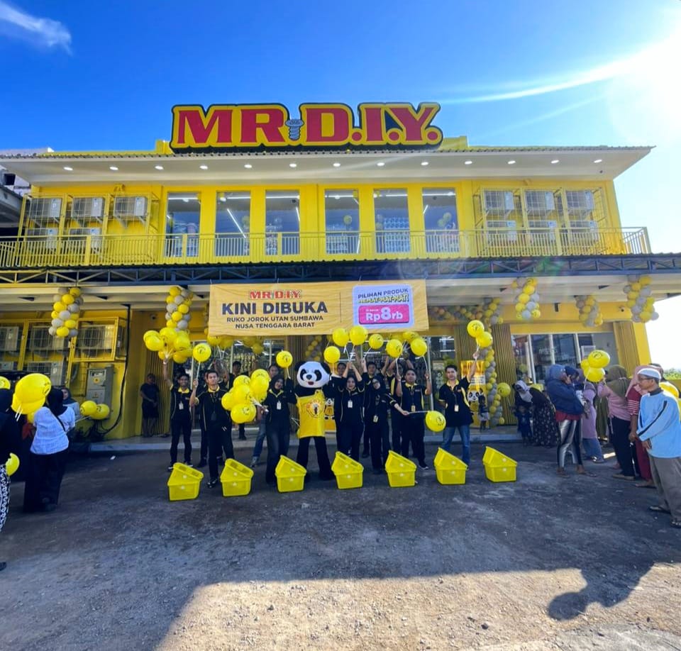 MR.D.I.Y. Buka Toko Kelima di Sumbawa, Hadirkan 18.000 Produk Harga Hemat