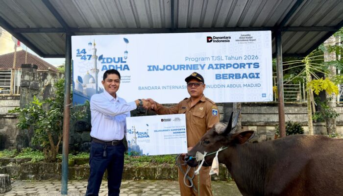 BIZAM Salurkan 4 Sapi Kurban untuk Desa Penyangga dan BAZNAS NTB