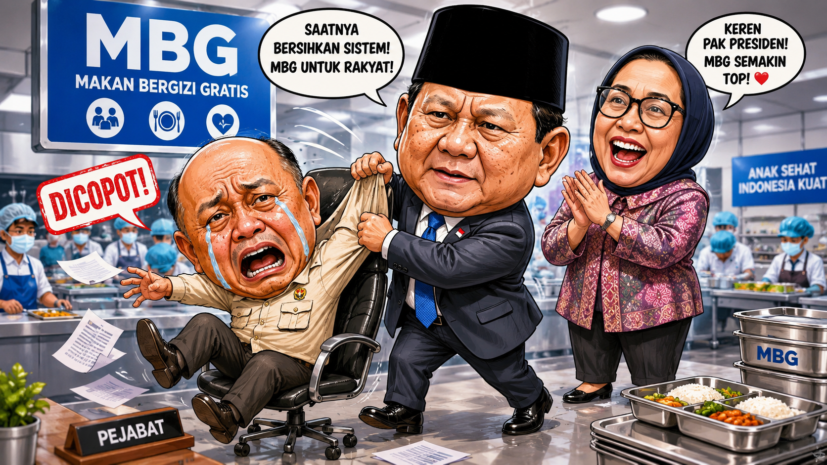 Reshuffle BGN! Presiden Copot Kepala Lama, Nani S. Diang Ditunjuk Jadi Pengganti