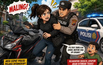 Viral di Facebook, Wanita Terduga Pencuri Motor di Mataram Akhirnya Ditangkap Polisi