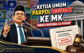 Ketua Umum Parpol Digugat ke MK, Diminta Maksimal Dua Periode