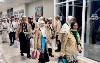 Kloter Pertama Jemaah Haji NTB Tiba di Lombok, BIZAM Pastikan Pelayanan Debarkasi Lancar