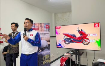 Astra Motor NTB Berikan Edukasi Keselamatan Berkendara kepada Karyawan PT FIF Cabang Lombok Barat