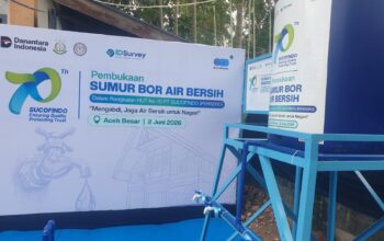 ABPEDNAS dan SUCOFINDO Resmikan Sumur Air Bersih di Aceh Besar, Ribuan Warga Kini Lebih Mudah Akses Air