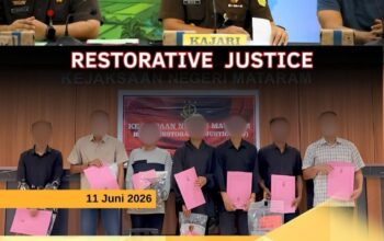 Kejari Mataram Hentikan 6 Perkara Aksi Demo DPRD NTB Lewat Restorative Justice, 7 Tersangka Dibina di BLK