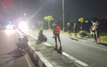 Balap Liar di Jalur BIL II Dibubarkan Polisi, Puluhan Remaja Kocar-kacir