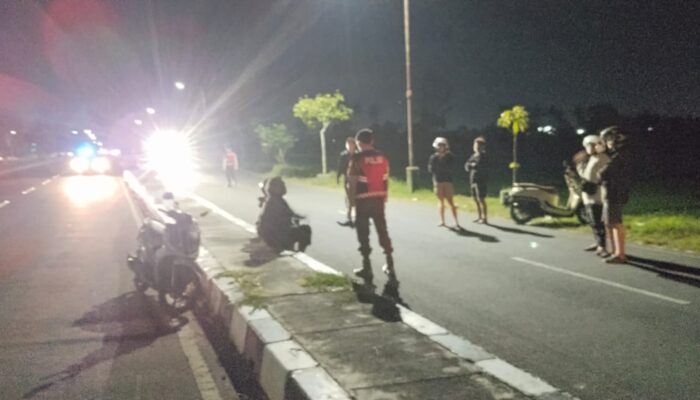 Balap Liar di Jalur BIL II Dibubarkan Polisi, Puluhan Remaja Kocar-kacir