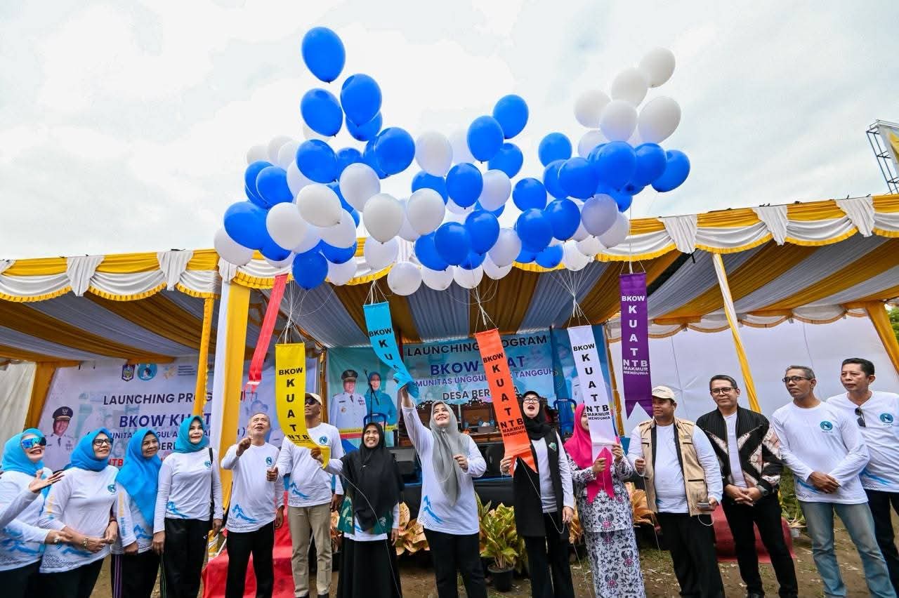 BKOW KUAT Diluncurkan di NTB, Wagub Ungkap Akar Stunting dan Kemiskinan Ekstrem