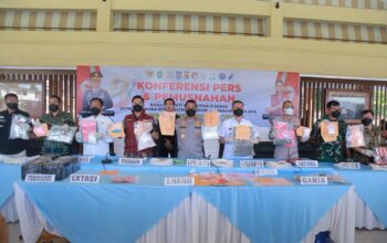 Jaringan Narkoba Antarprovinsi Dibongkar, 6 Mahasiswa Ditangkap Polda NTB