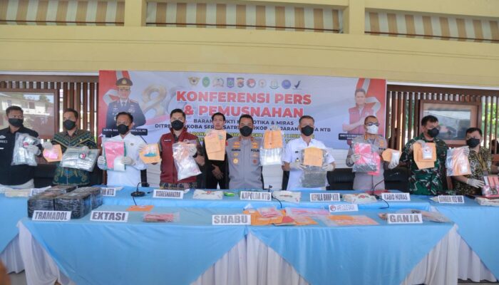 Jaringan Narkoba Antarprovinsi Dibongkar, 6 Mahasiswa Ditangkap
