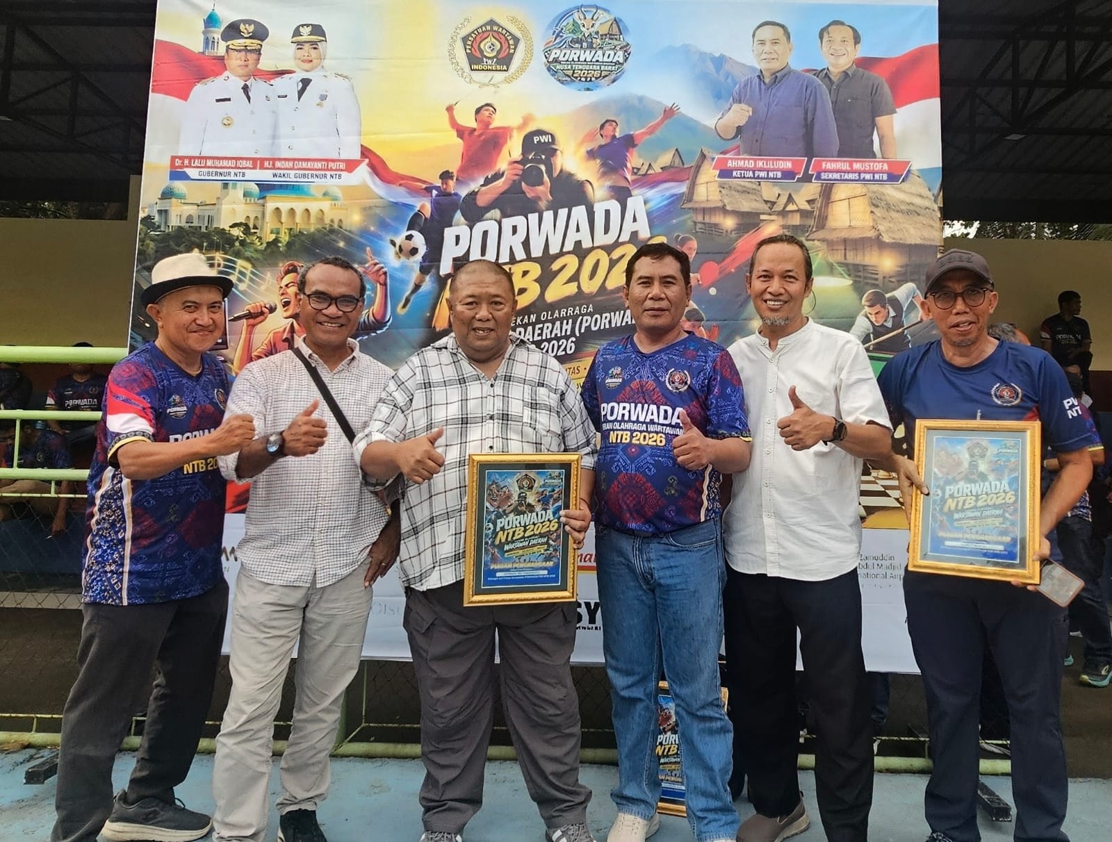 Juri Porwada NTB 2026 Resmi Terima Penghargaan, Siapkan Wartawan Bidik Emas Porwanas