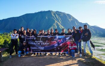 Dari Sembalun ke Mandalika, Komunitas Vario Nikmati Touring di Lombok